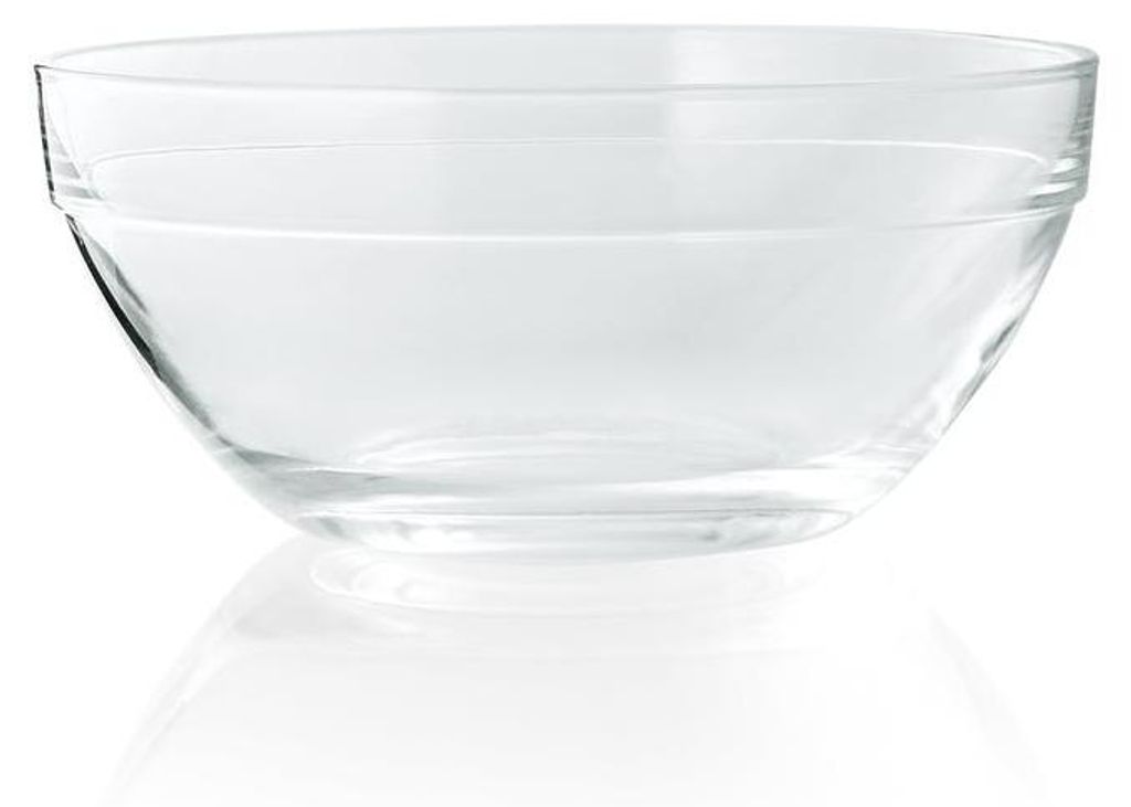 30x Schüssel Glas Ø 17 cm, 1,1 l Glasschüssel Produktbild 