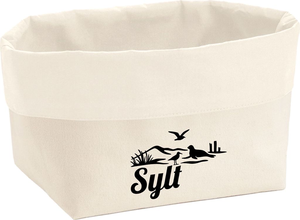 Huuraa Organizer Sylt Strandmotiv 8 Liter Large Canvas Produktbild 
