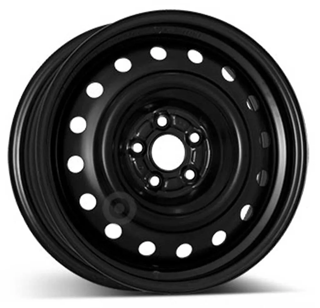 Jante acier ALCAR ACCIAIO 7552 Noire 6.5x16 ET55 haute résistance
