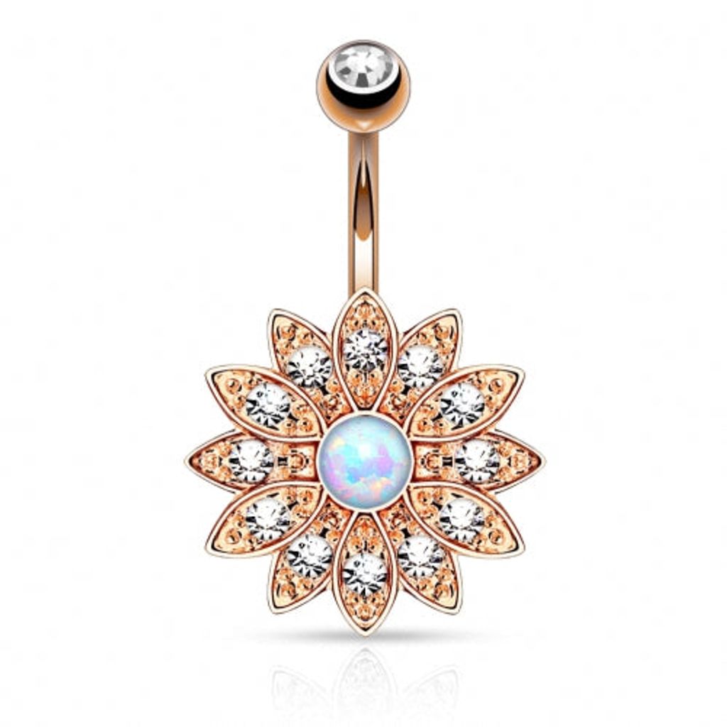Taffstyle Bauchnabelpiercing Bauchnabelpiercing Top Down Produktbild 
