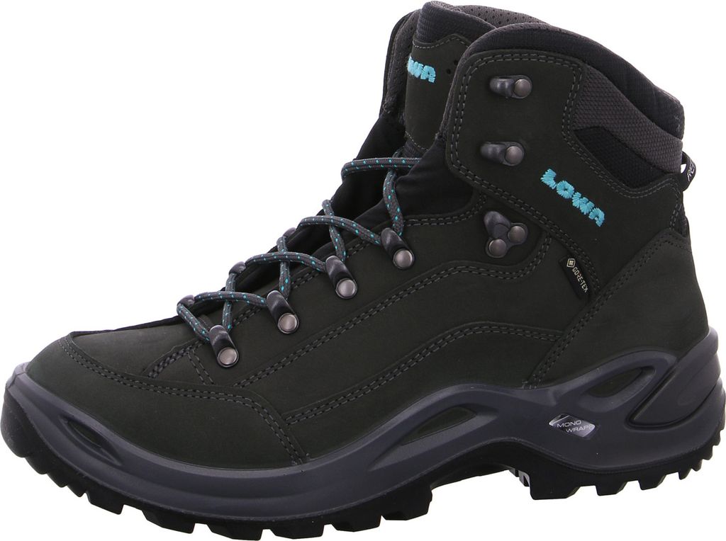 LOWA Renegade GTX Mid Ws, Weiblich, Erwachsener, Schwarz, Produktbild 