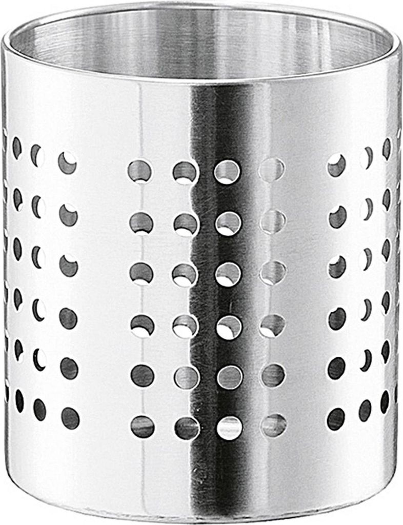 ZELLER PRESENT Cestino per posate in acciaio inox 13 cm Ø12 Immagine del prodotto 