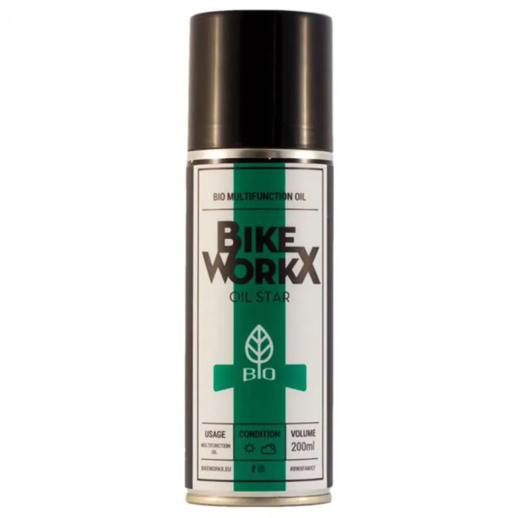 Huile entretien vélo Oil Star 200ml pour lubrifier chaîne et dérailleur