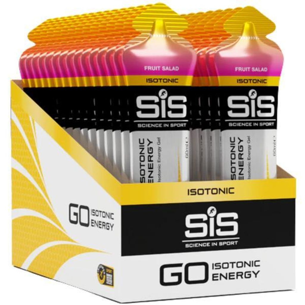 SIS GO Isotonic Energy Gels (30x60ml) Fruit Salad - Energia Immagine del prodotto 