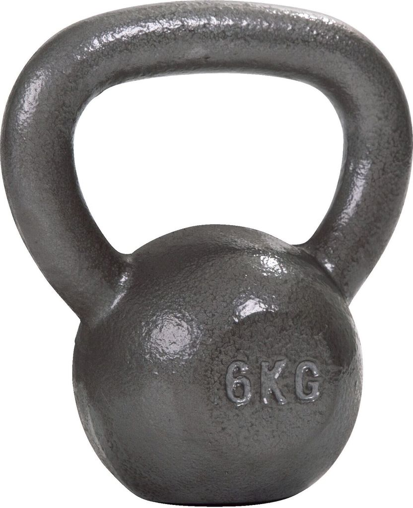 Sport-Thieme Kettlebell "Hammerschlag", lackiert, Grau, 6 Produktbild 