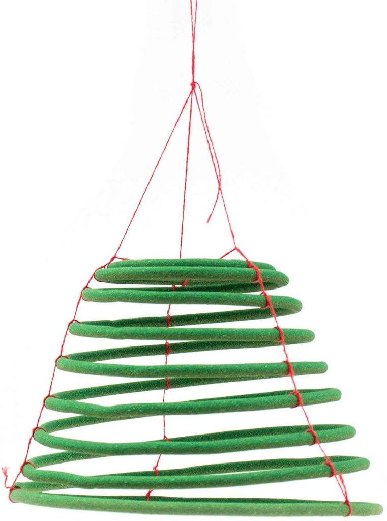 HIAKDOFT Räucherspiralen Sandelholz - 10 Stück Natürliche Duftspiralen