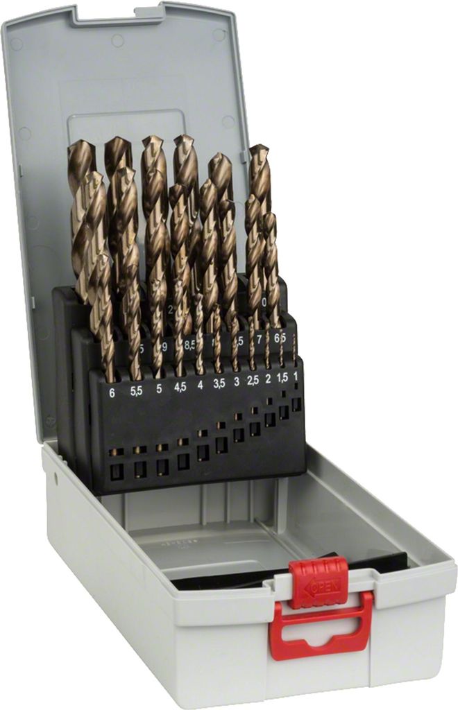 ProBox HSS-Co drill set. 1-13mm. 135?. 25 - BOSCH Productafbeelding 