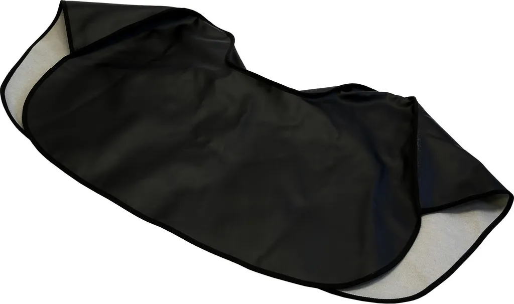 Coperta di protezione per il ginocchio nero, foderato - Simson S50, S51, S70