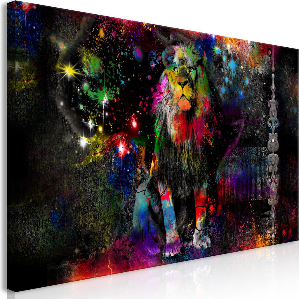 Wandbild Mega XXXL Tiere 250x125 cm Einteiliger XXL-Format Kunstdruck zur Selbstmontage Leinwandbilder moderne Bilder DIY Wanddekoration Wohnung De...