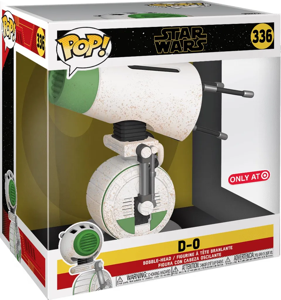 Figurine de Collection Funko Pop ! Star Wars D-O 336 Edition Spéciale