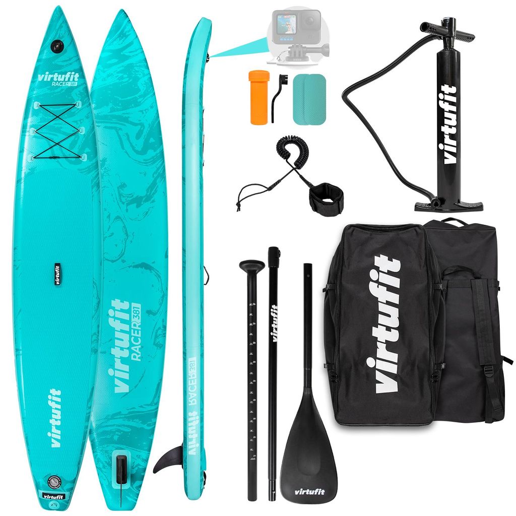 VirtuFit Supboard Racer 381, turkois - Race SUP, 381 x 71 Productafbeelding 