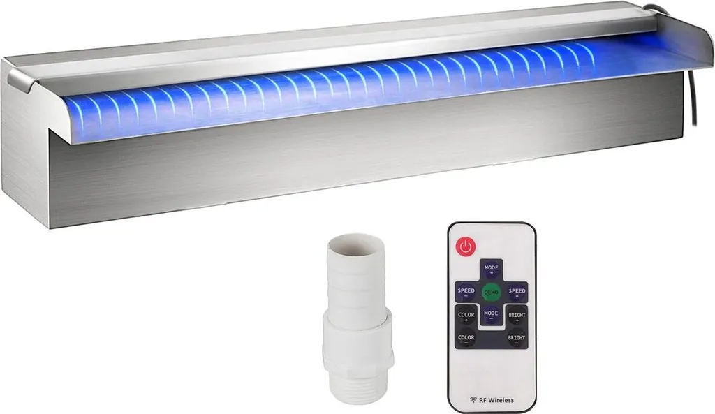 Offerta Cascata Piscina LED 30cm Acciaio Inox - Miglior Prezzo Online