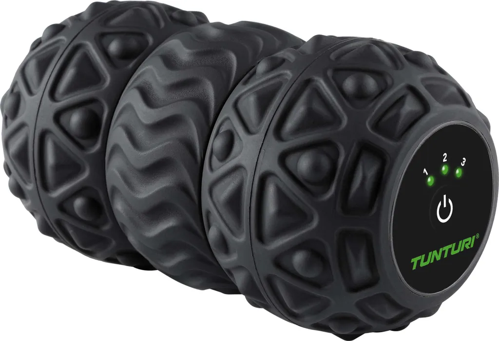 Rouleau de massage vibrant Tunturi - Foam Roller de récupération 33cm