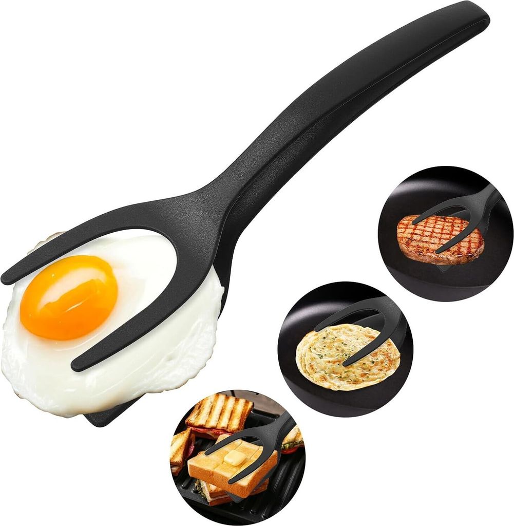 Fried Egg Spatula 2 in 1 Spatel Pfannenwender Easy Egg Produktbild 