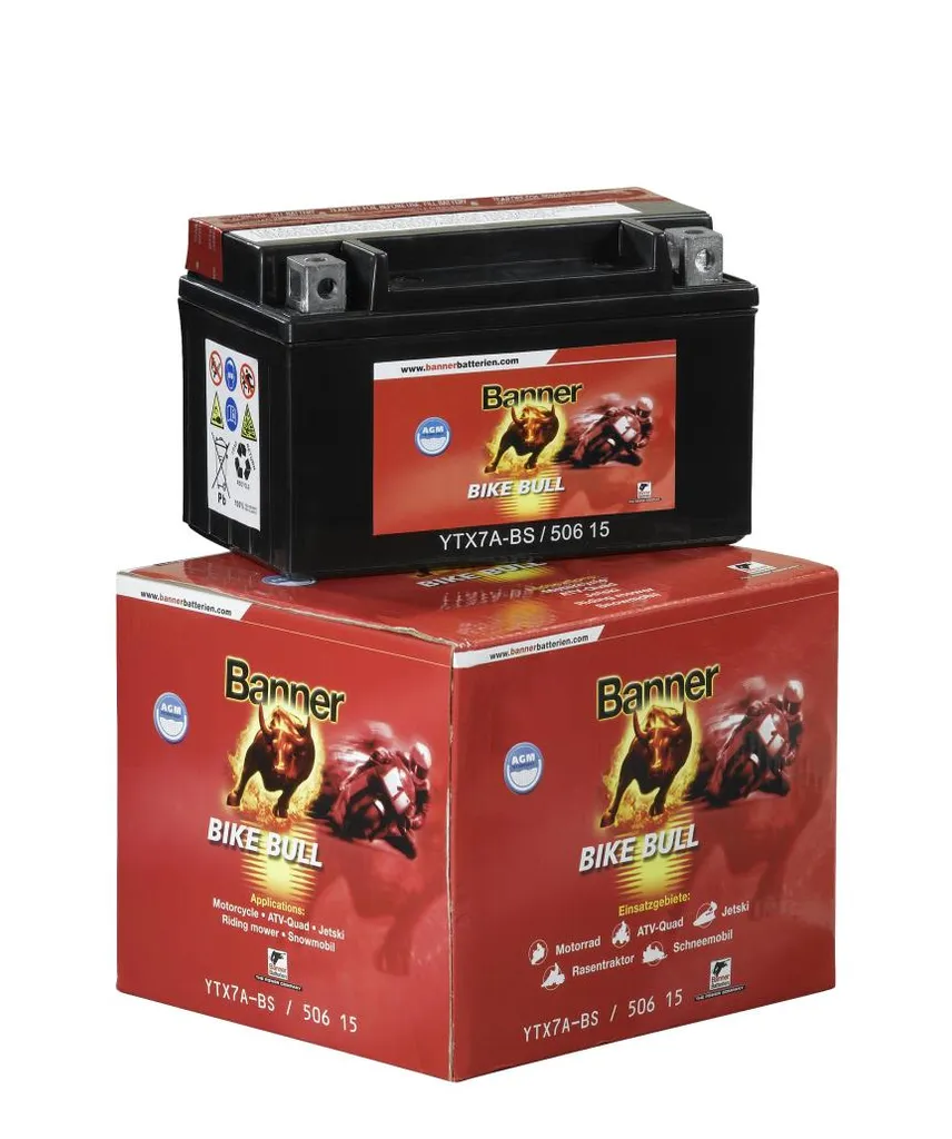 Batterie Banner GEL 509 01 GTZ10-4 étanche et résistante aux vibrations