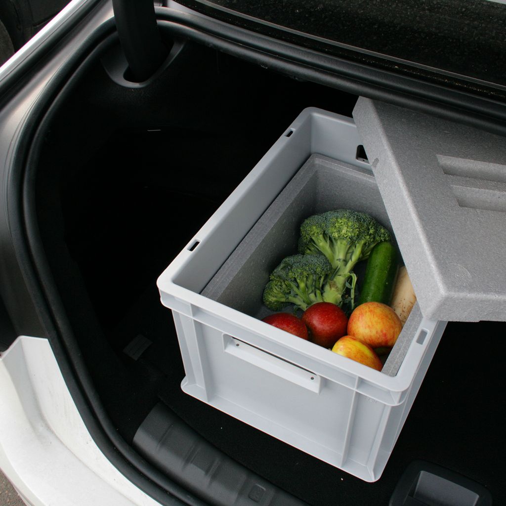 Climapor Thermobox inkl. Deckel -  ca. 16,5 L, grau Produktbild 7
