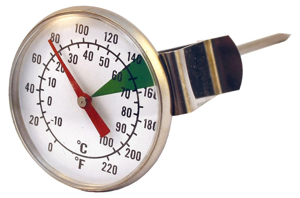 Analog Barista-Thermometer ø 45 mm, Milch-Thermometer Barista Zubehör