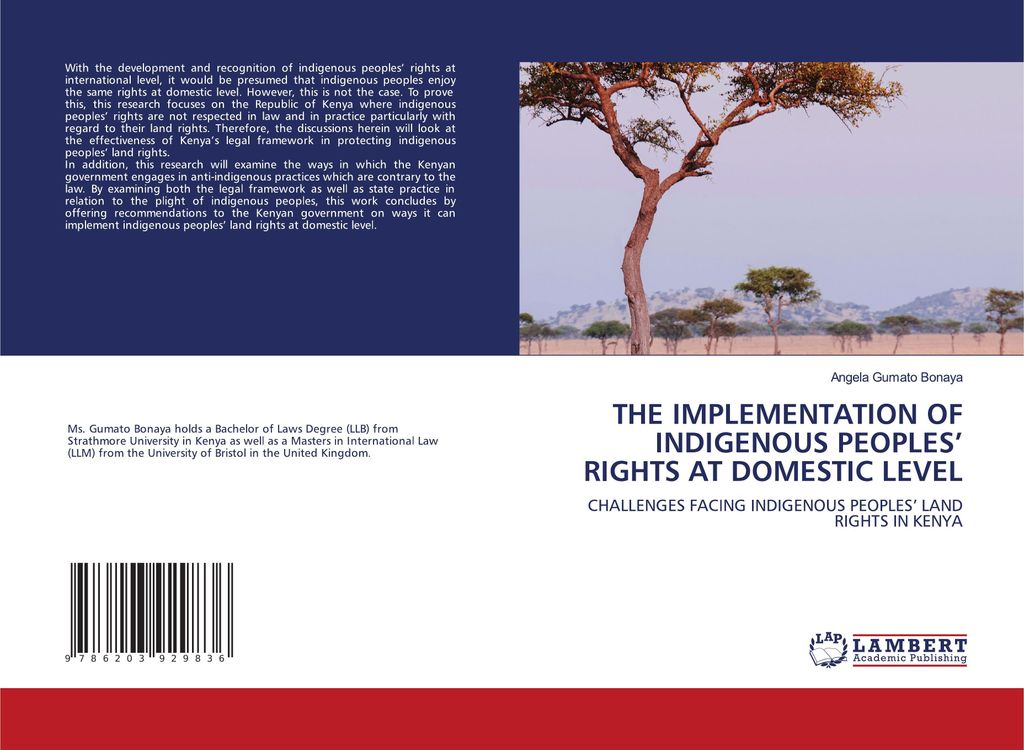The Implementation Of Indigenous Peoples' Rights At Domestic Level