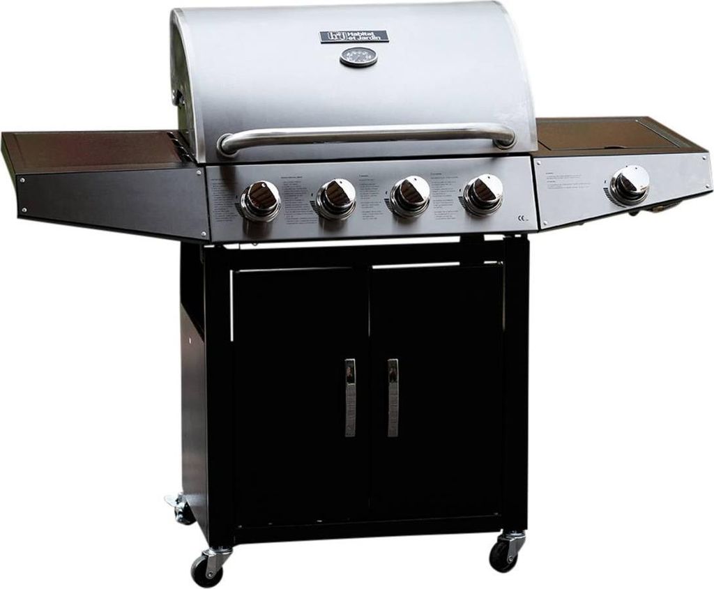 Gasgrill "Party 5" - 5 Brenner davon 1 Seitenbrenner - 15,2 kW