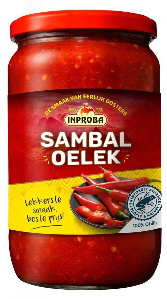 Inproba Sambal Oelek 740g – Scharfe Chili-Paste für Produktbild 