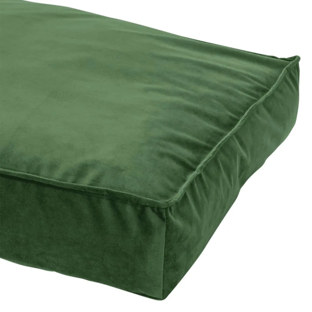 Acquista Cuscino per Cani Madison Velvet Verde 120x90x15 cm | Comfort Top