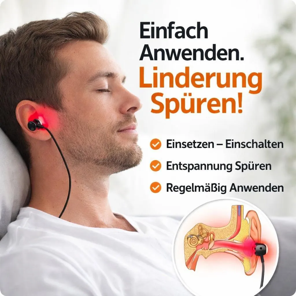 Bouchons d'oreille rechargeables pour acouphènes à photothérapie - 5