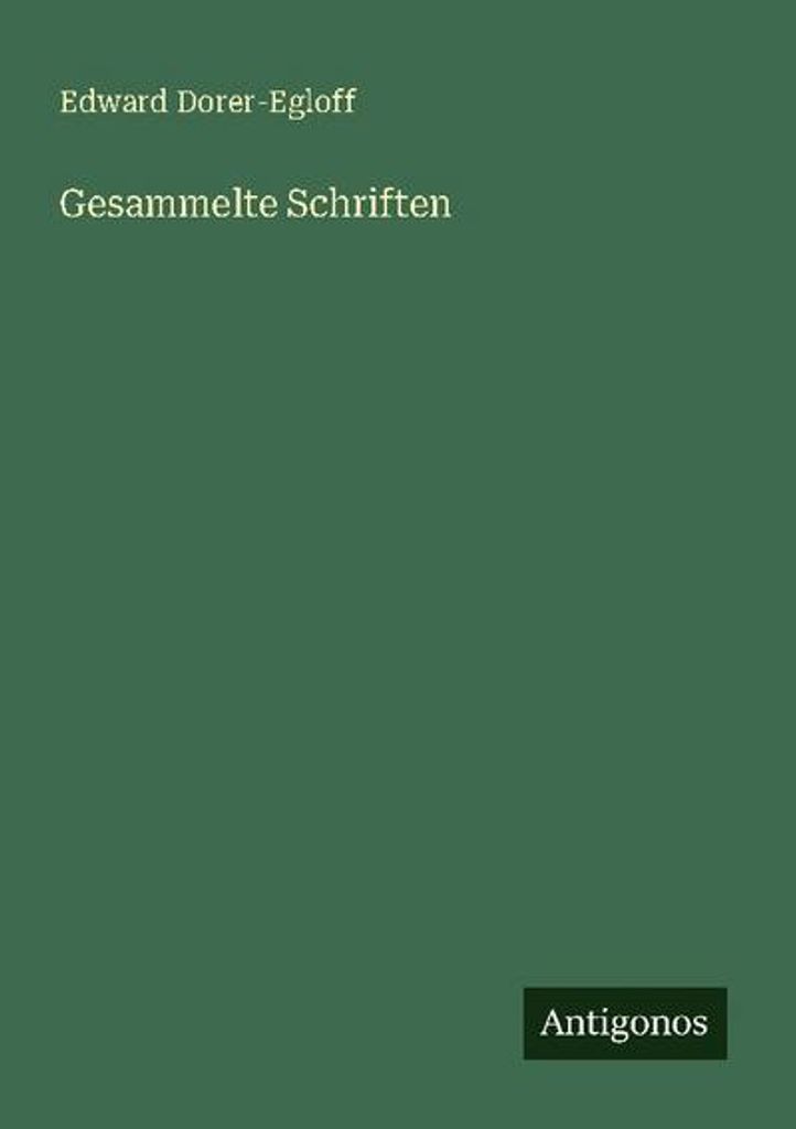 Gesammelte Schriften