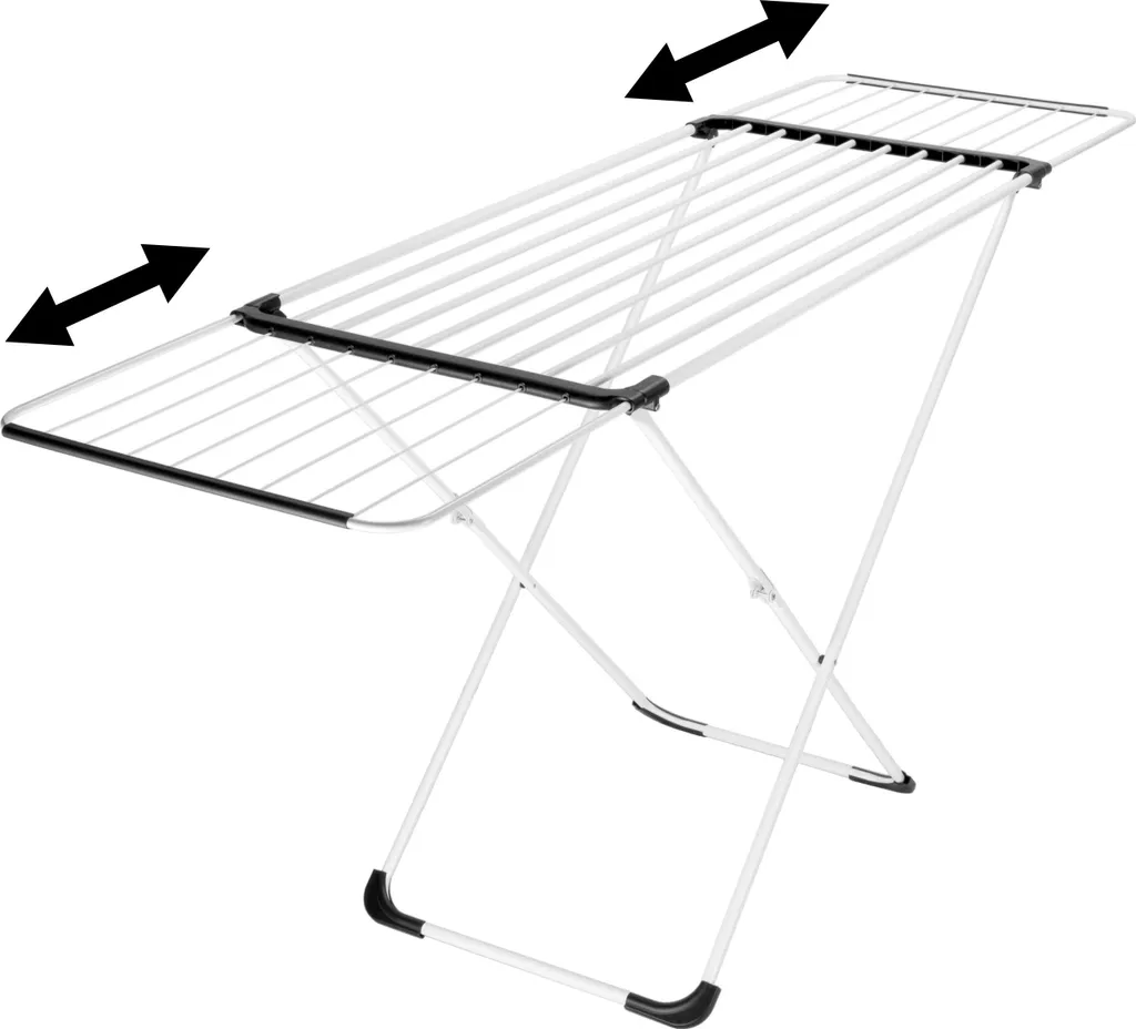Séchoir à linge extensible ARIA idéal pour les draps et grands linges - 5