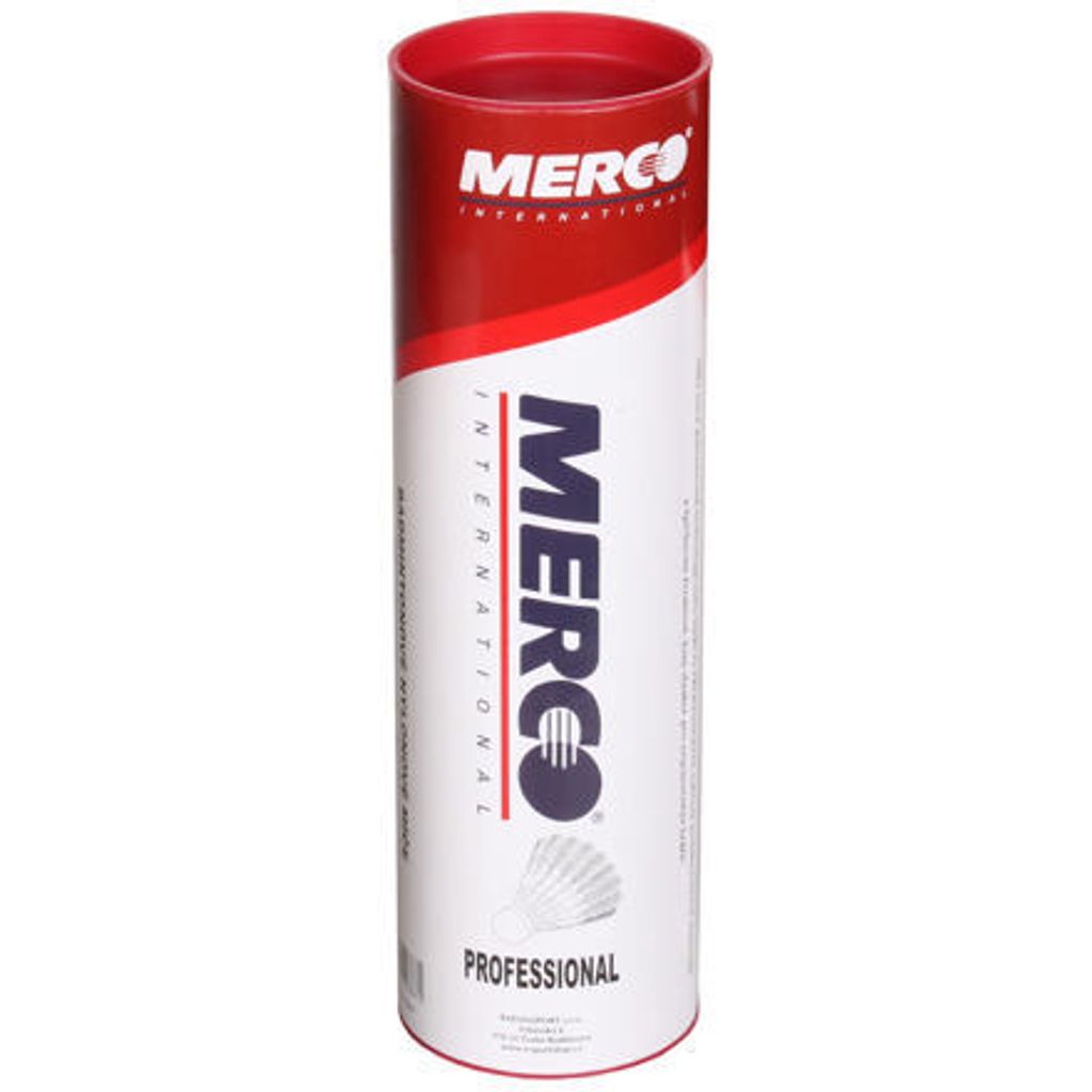 Merco Profesionálne bedmintonové loptičky červené balenie 6 Obrázok produktu 