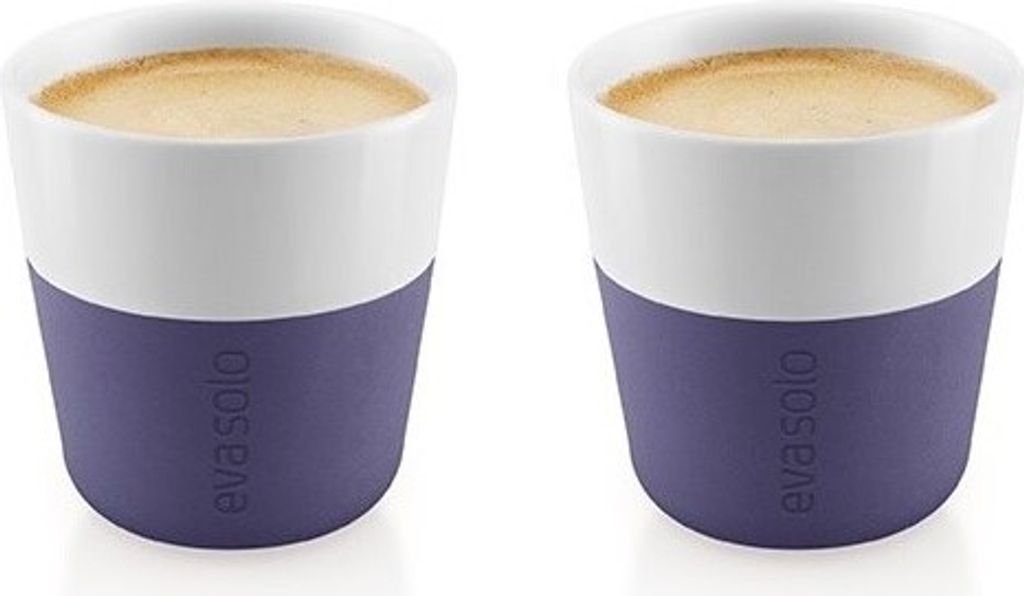 Eva Solo Espressotassen Violet Blue 80 ml - 2 Stück