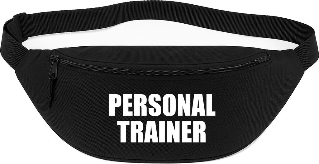 Huuraa Bauchtasche Personal Trainer Training 2,5 Liter Black Polyester Crossbody Bag Geschenkidee