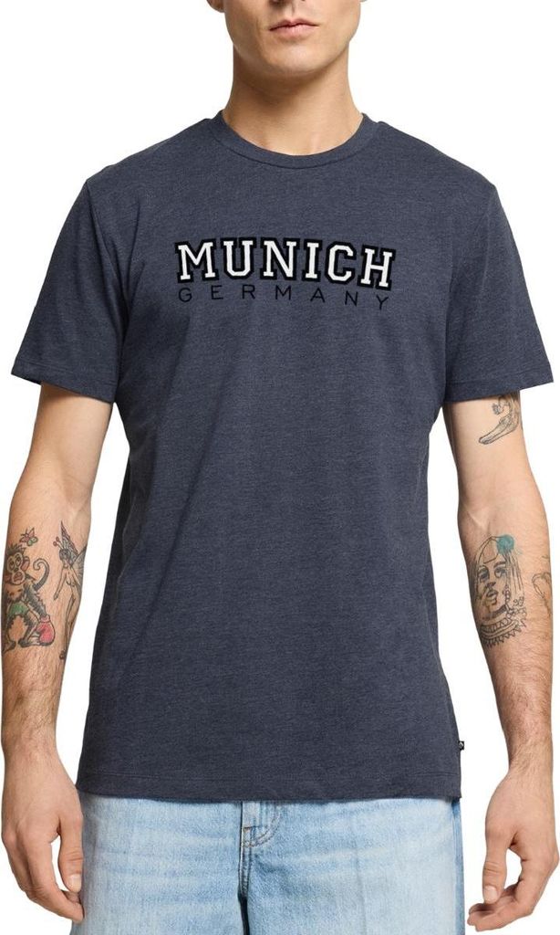 Spreadshirt Munich München Deutschland Streetwear College Männer Premium T-Shirt, XL, Jeansblau