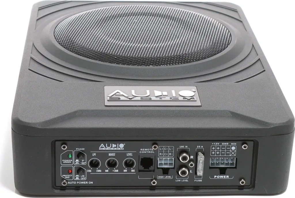 Subwoofer sous siège US08 ACTIVE EVO - Améliorez le son de votre voiture - 3