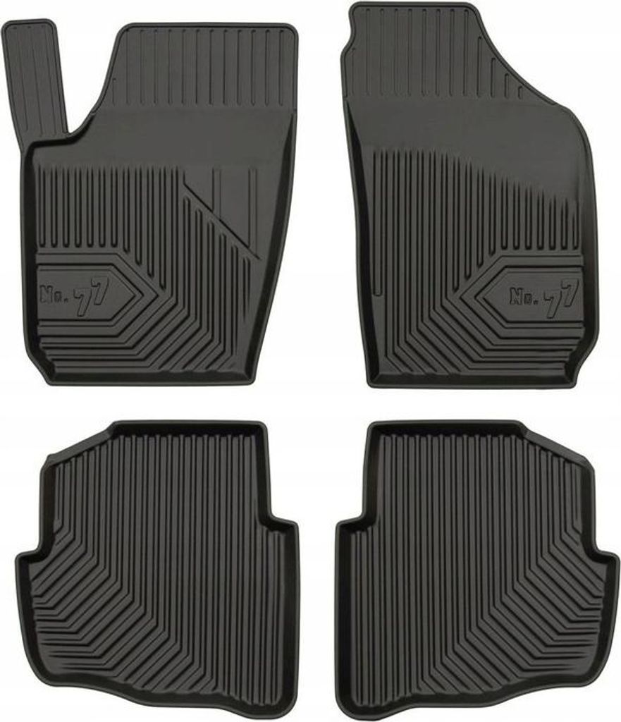 Gummimatten Seat Ibiza 3 2002-2009 Kofferraum 77