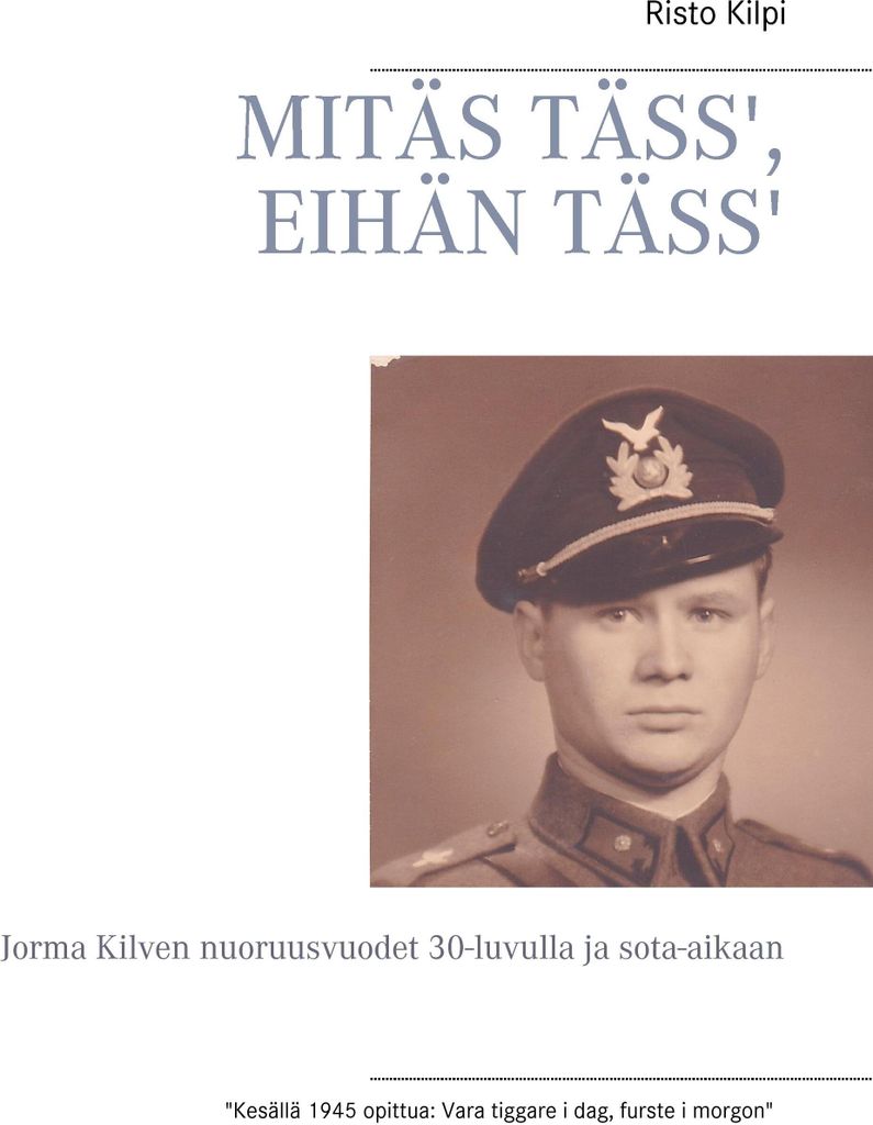 Mitäs Täss', Eihän Täss' Produktbild 