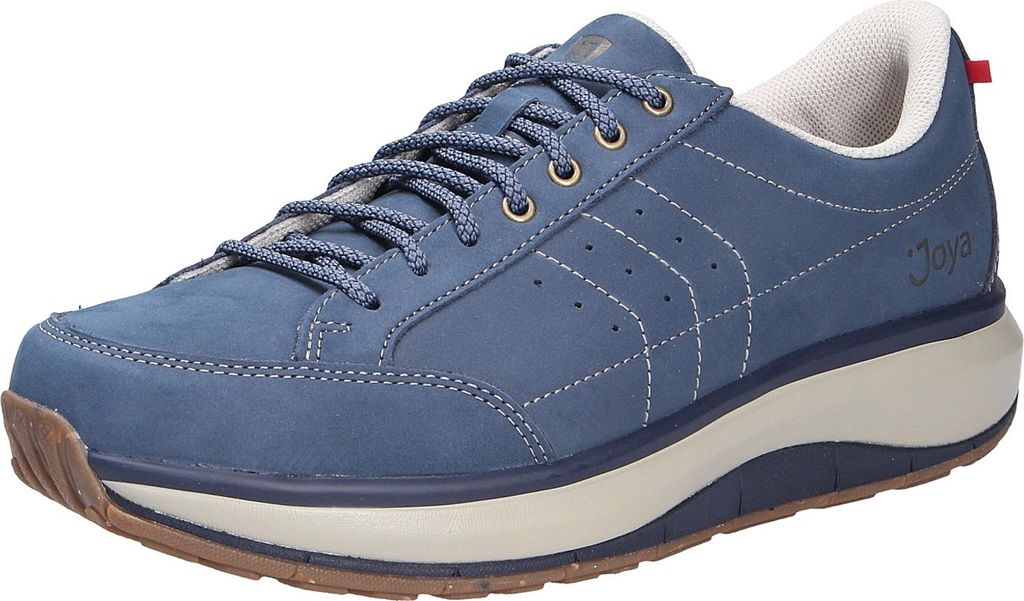 Joya Moscow Zip Blue, Nubukleder, Schnürung und Reißv., Wave-Sohle, Kategorie Emotion JY526A 41 2/3