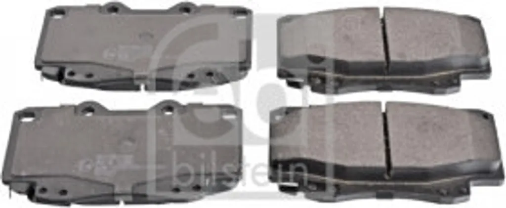Plaquettes de frein haute performance Febi 116287 qualité OE Hilux