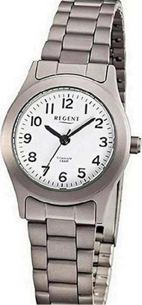 Regent F-855 Orologio Donna in Titanio Grigio Argento | Prezzo Offerta