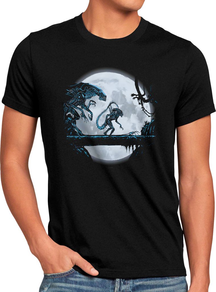 style3 Alien Moonshine Queen Herren T-Shirt xenomorph ripley movie