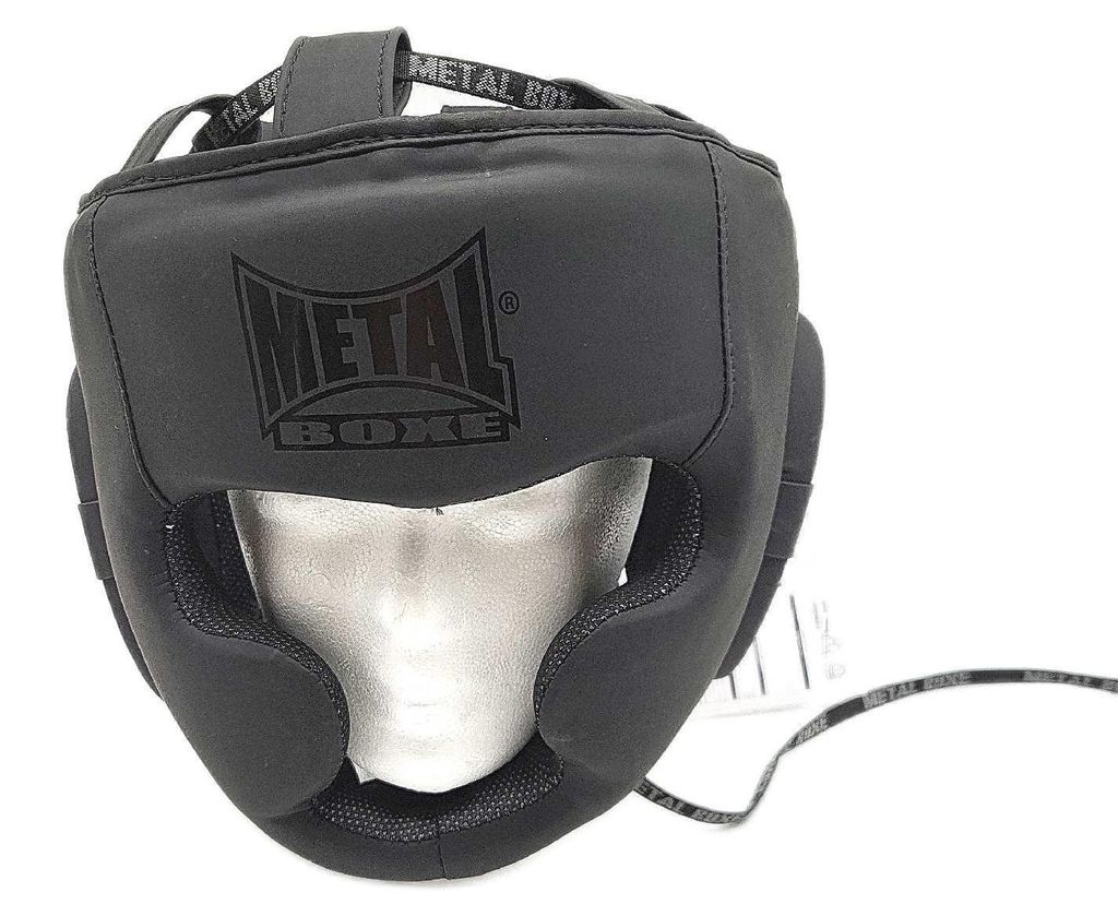 METAL BOXE - Vollgesicht-Kopfschutz, Schwarz