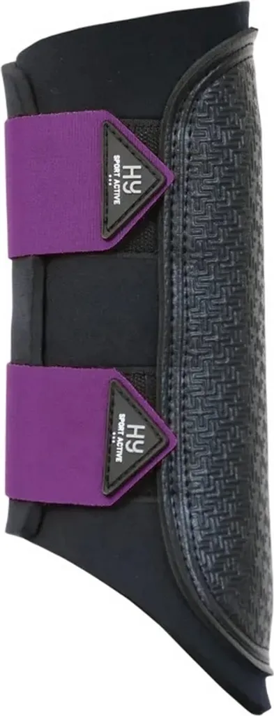 Guêtres pour Entraînement Cheval Hy Sport Active S Violet Royal BZ6016