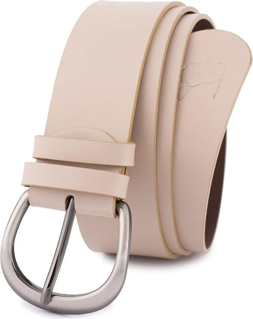 Ceinture Beltimore d8880 en cuir véritable noir pour homme élégant