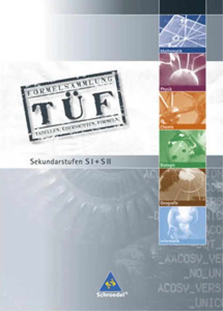 Simplifiez vos Calculs Complexes avec le Recueil TÜF Tabellen et Formeln