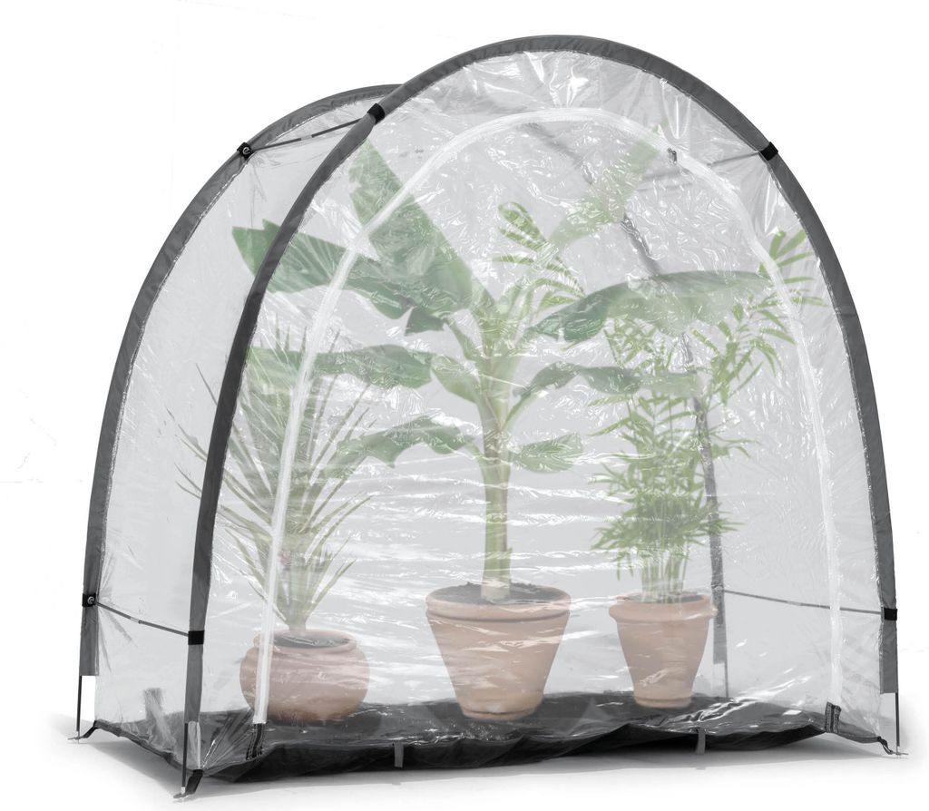 BioGreen Überwinterungszelt Arctic in Anthrazit L 186 x B Produktbild 