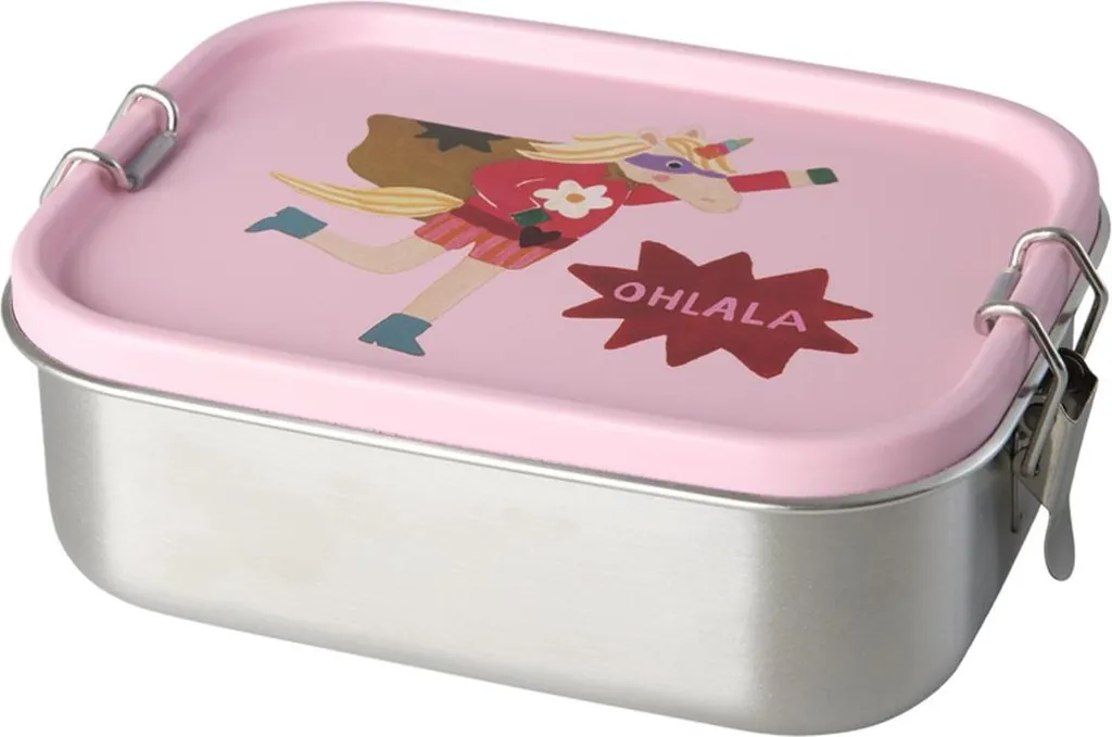 Regala la Magia: Contenitore Rice Super Hero Rosa in Metallo