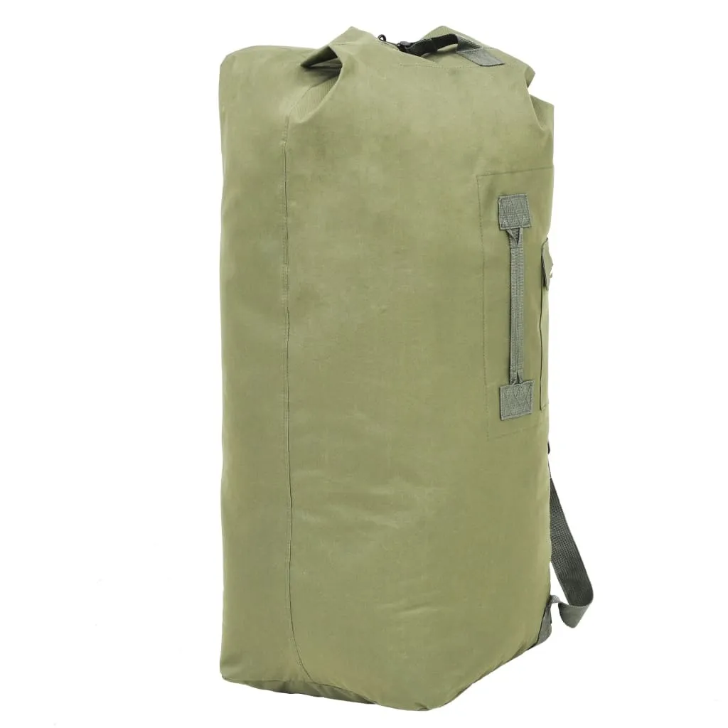 Sac marin 85 L vert olive idéal pour le camping et les sorties scout