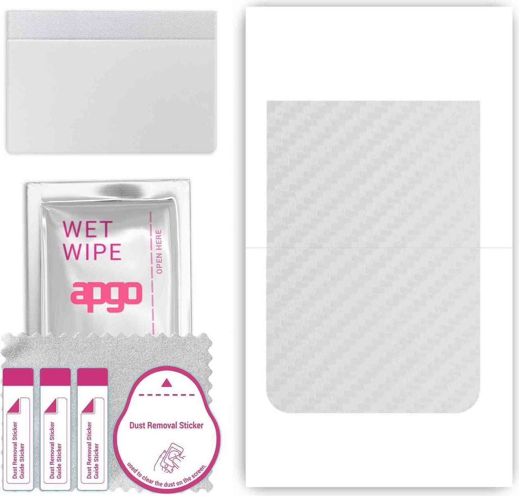 apgo Rückseite Schutzfolie, Skin, kompatibel mit Realme Produktbild 