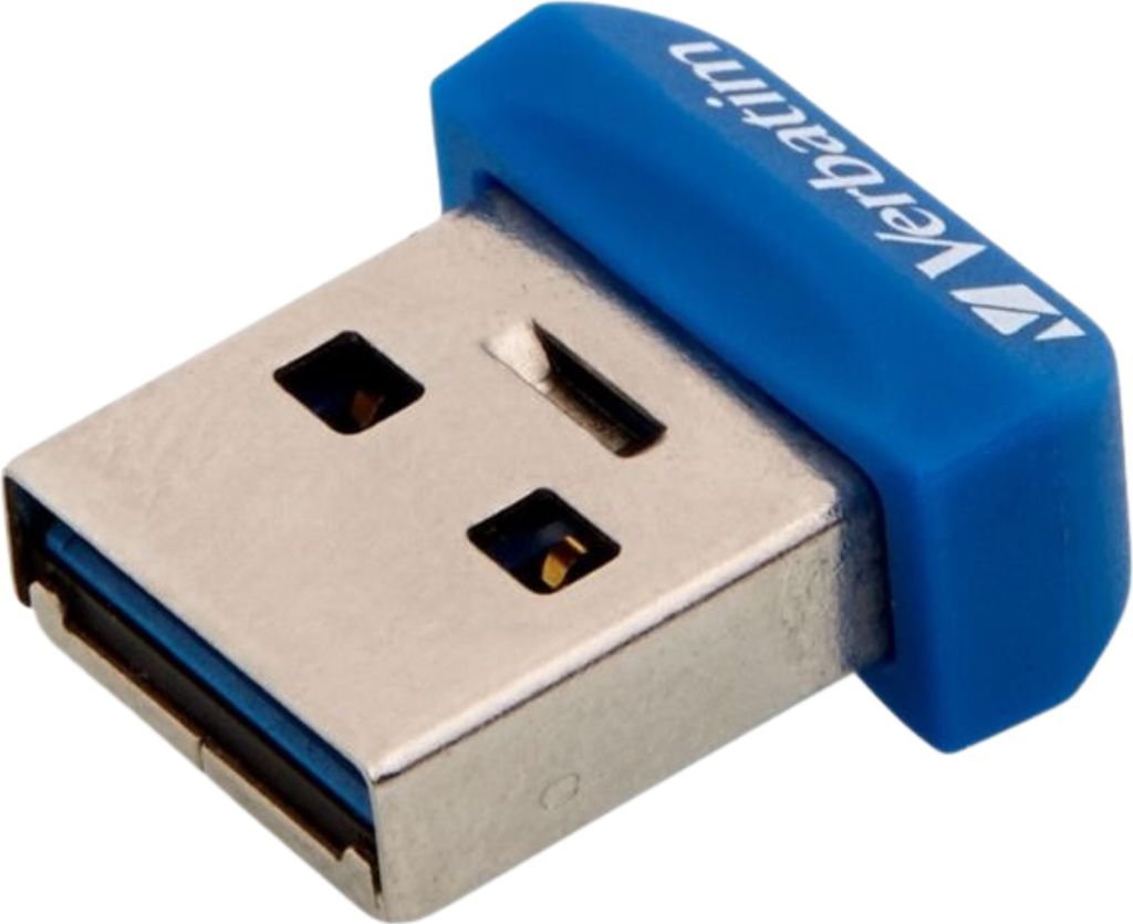 Verbatim Store 'n' Stay NANO USB-Stick 64 GB USB 3.0 Blau Produktbild 