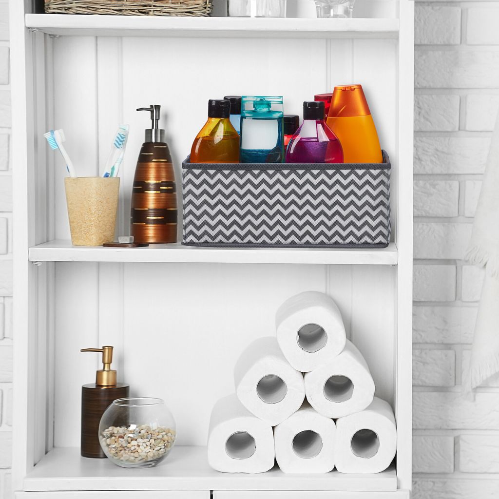 Relaxdays Schubladen Organizer, 6-teiliger Wäscheorganizer Produktbild 