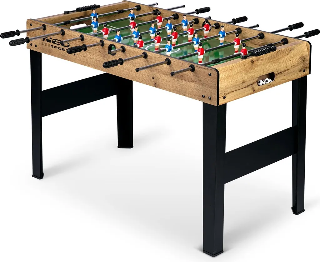 Baby-foot 118 cm Neosport NS-805 - Structure Bois et Pieds Antidérapants